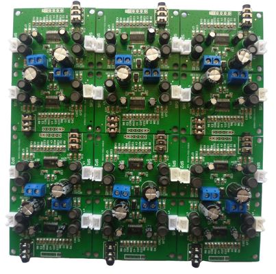 Grüne/gelbe/rote/blaue/schwarze/weiße PCB-Konstruktion und OEM-PCBA-Montage für Spannungsbedarf von 5 V