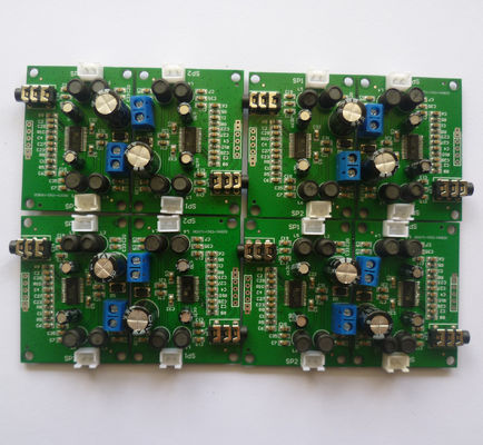Grüne/gelbe/rote/blaue/schwarze/weiße PCB-Konstruktion und OEM-PCBA-Montage für Spannungsbedarf von 5 V
