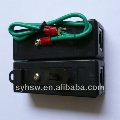 52 g SY3160 Rj45 Cat6 Ethernet/POE Überspannungsschutz mit 60 V Leitungsspannung